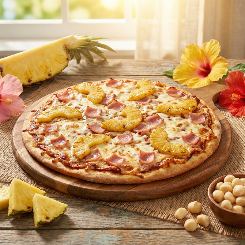 Hawaiian Protein Pizza