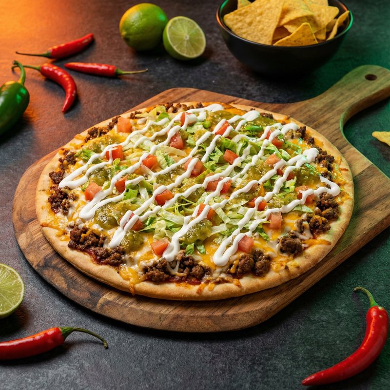 Taco Protein Pizza